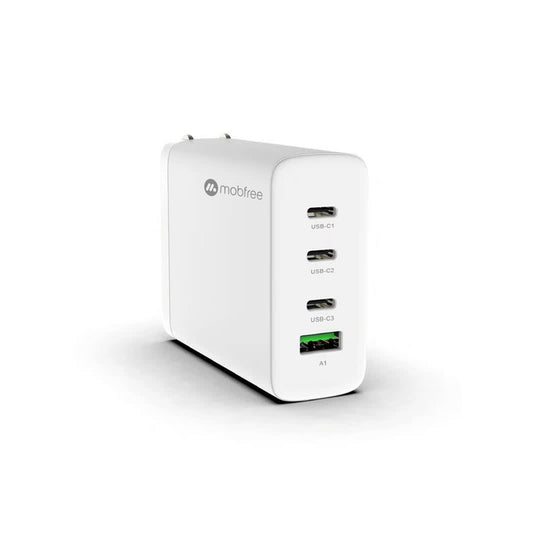 100W Four-Port USB-C GaN Wall Charger