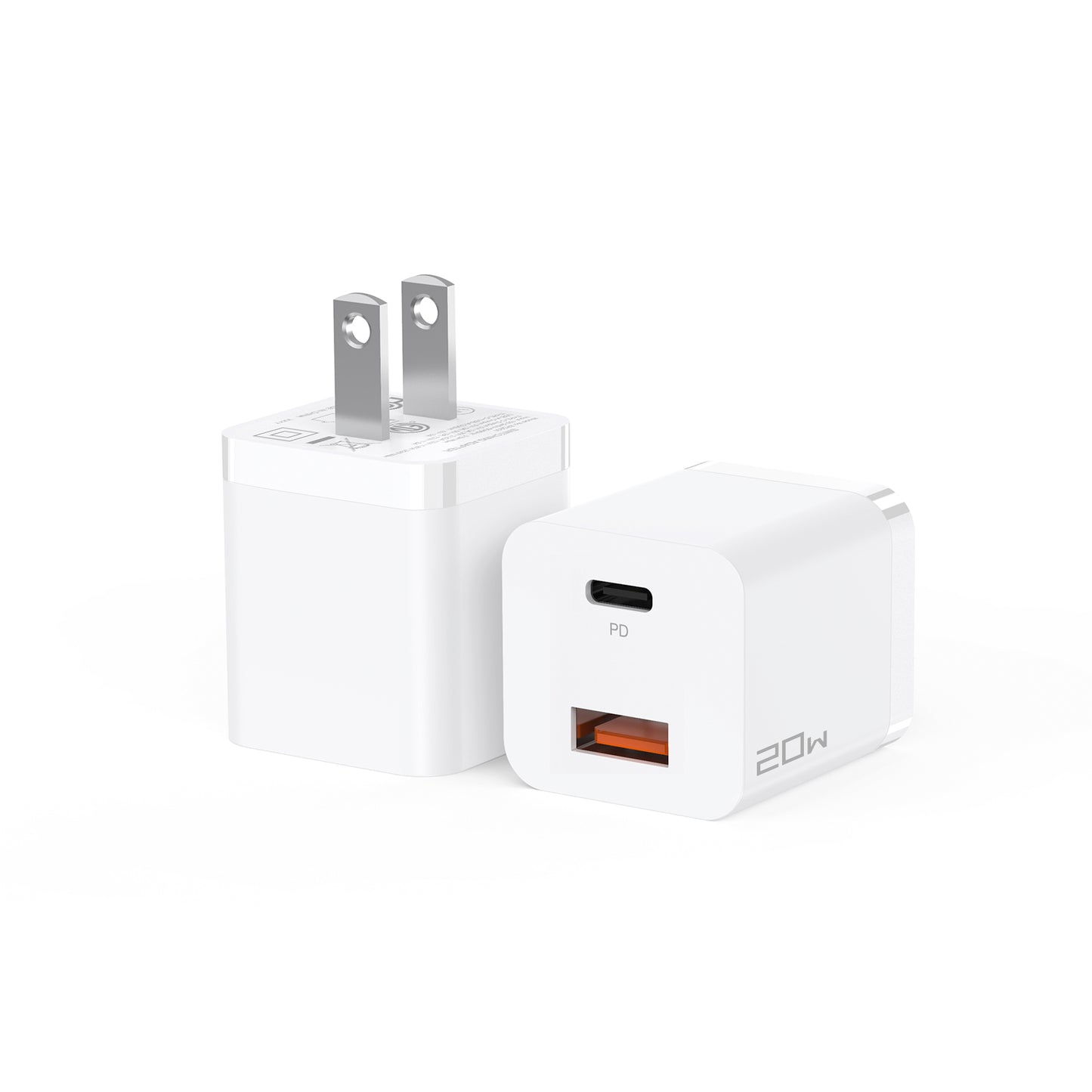 20W Dual-Port Wall Charger(US Version)