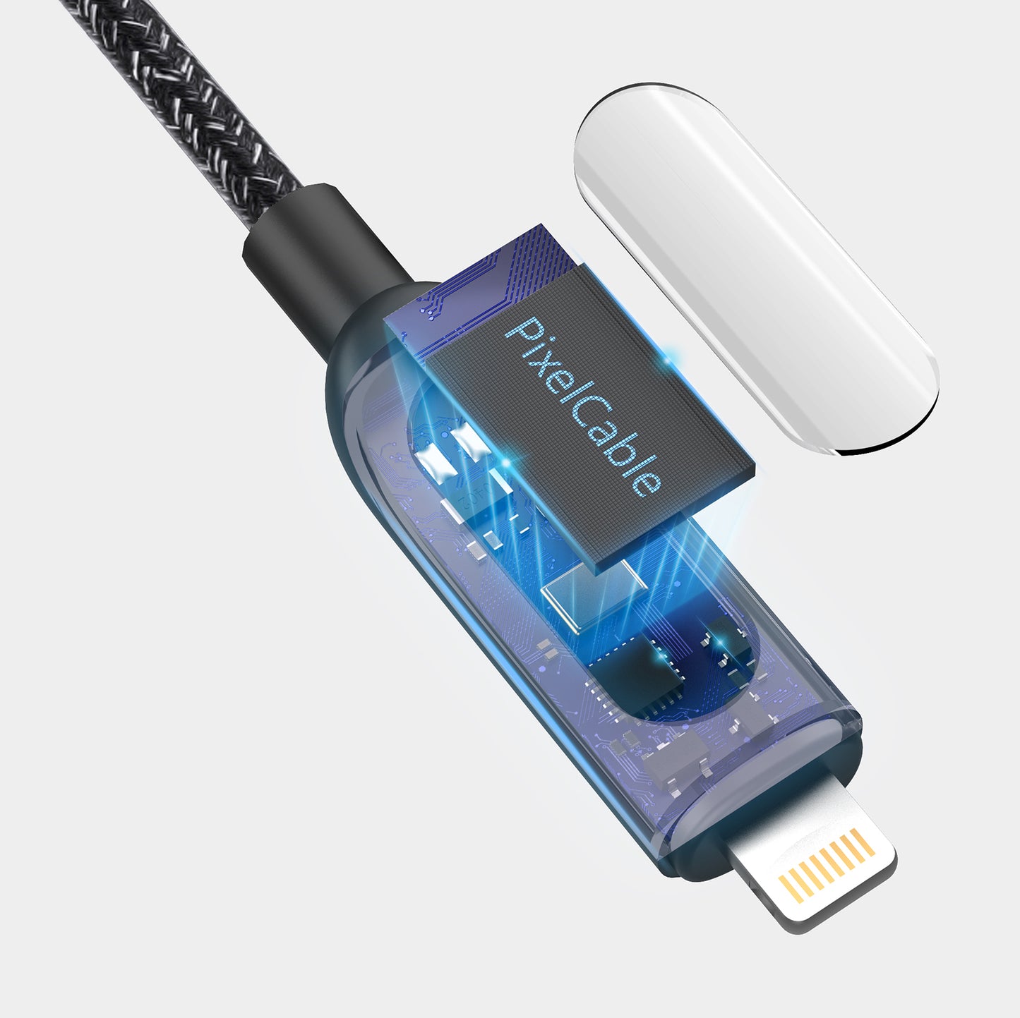 PixelCable USB-C to USB-C 100W Cable (6ft)